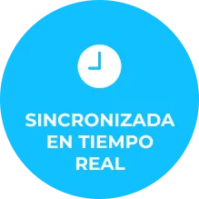 Sincronizada en tiempo real